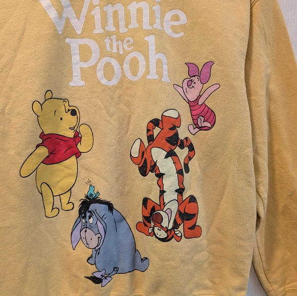 Disney Winnie the Pooh Yellow Sweatshirt - Picture 2 of 7